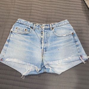 Vintage 501 jeans shorts